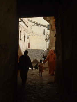 maroc-meknes-medina-couloir