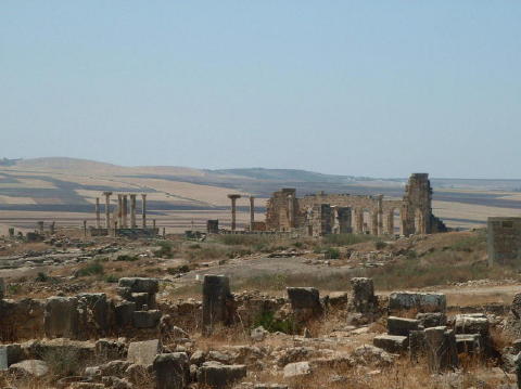 maroc-volubilis-basilique-capitol (2)